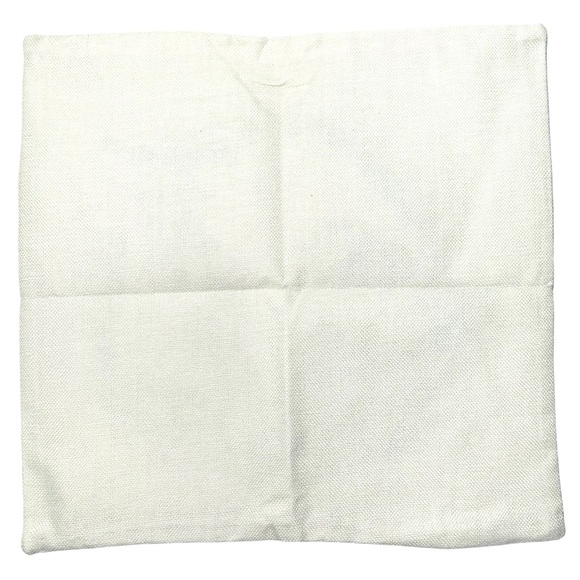 E Pillow Cover 18” Bunny Rabbit Succulents Feathers - Picture 3 of 5